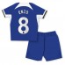 Chelsea Enzo Fernandez #8 Replika Babykläder Hemma matchkläder barn 2023-24 Korta ärmar (+ Korta byxor)